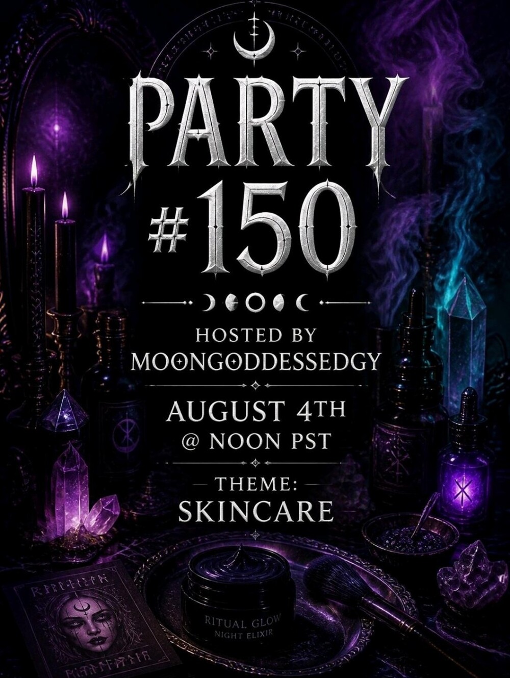🥳 Skincare 🥳 #150 8/4 @ Noon PST - TAG a Friend For A Host Pick 🖤🖤🖤
